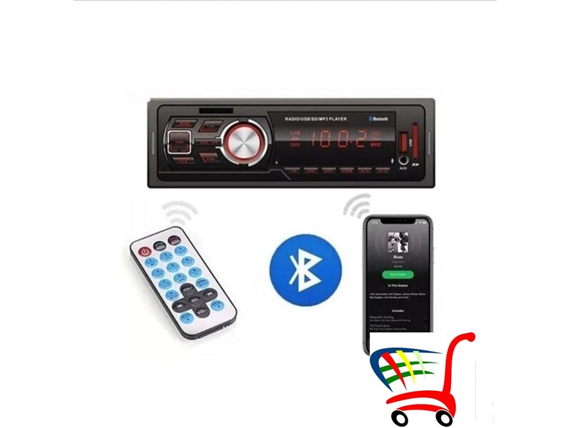 Auto Radio sa Bluetooth-MP3-USB-SD Nov model 626 - Auto Radio sa Bluetooth-MP3-USB-SD Nov model 626