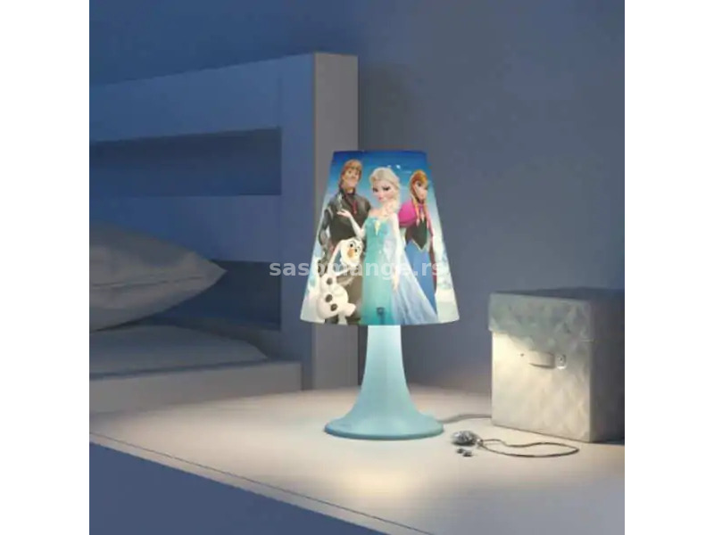 Stona lampa sa kablom Frozen plava PHILIPS