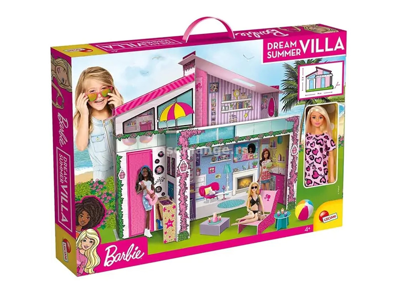Barbie Vila Letnji Snovi sa lutkom Lisciani 76932