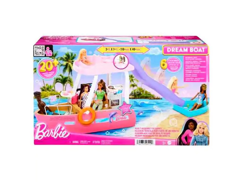 Barbie brod set sa 20 delova