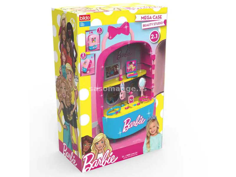 Bildo Barbie Studio Lepote Kofer sa točkovima