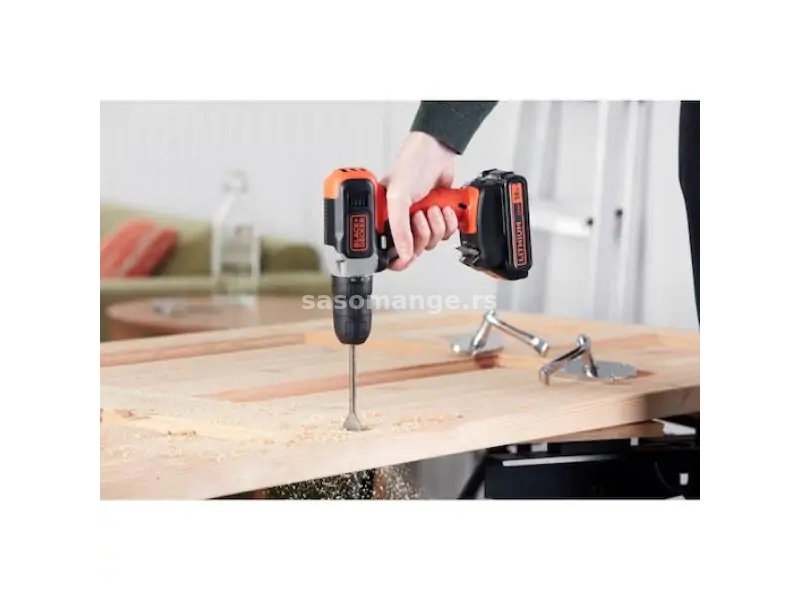 Black&amp;Decker BCD001C1 Aku bušilica, 18V 1x1.5Ah