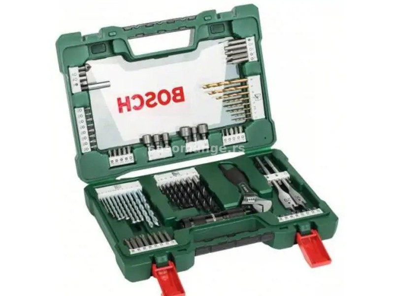 Bosch 83-delni set bitova i burgija