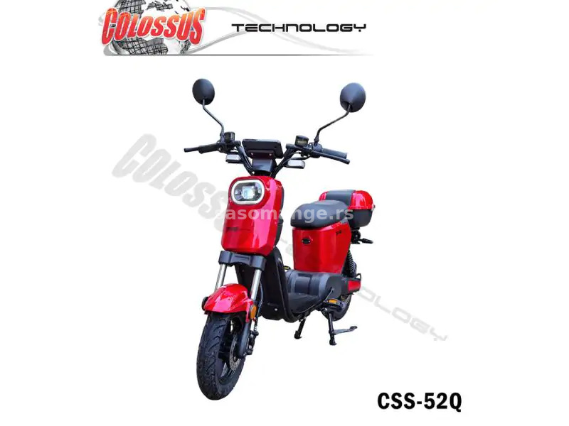 COLOSSUS električni bicikl Litijumska baterija+ gratis kofer CSS-52Q