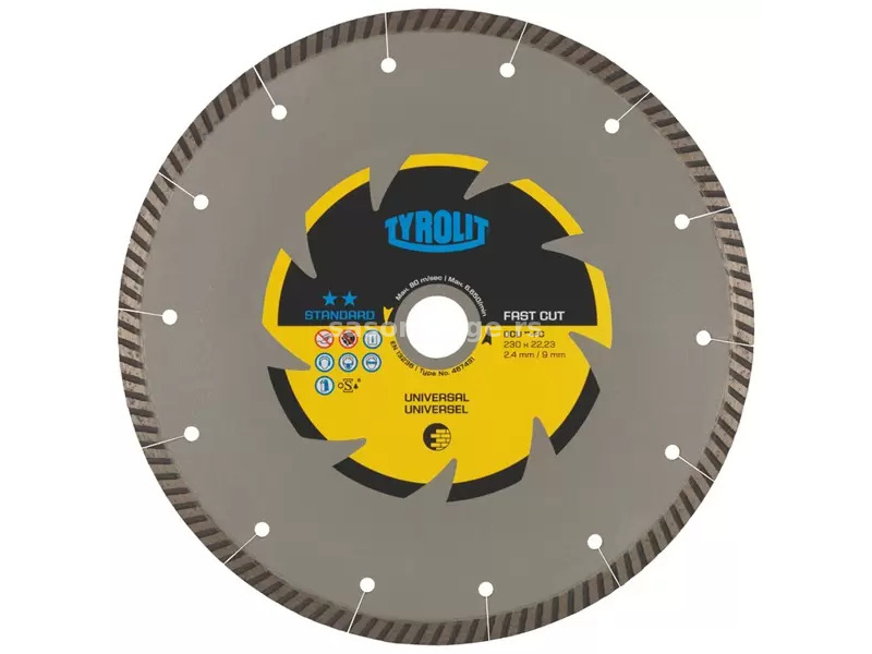 Dijamantska ploča Turbo 150x2.4x22.2 Standard Tyrolit