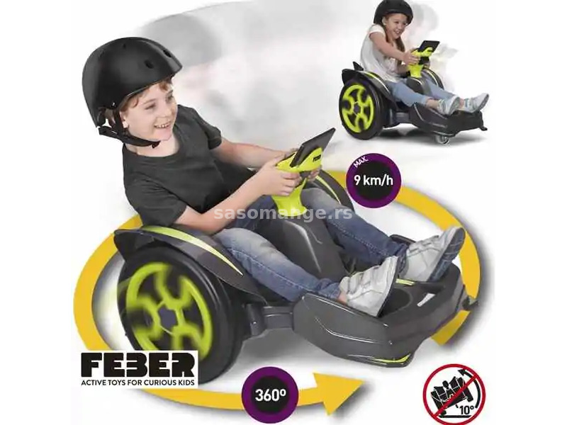 Go-kart karting za decu 12V Mad Racer Feber