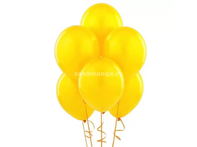 Gumeni baloni žuti Festo 50kom