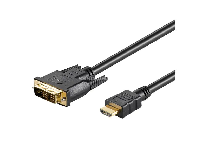 HDMI - DVI kabl CABLE-551G/1,5 pozlaćeni