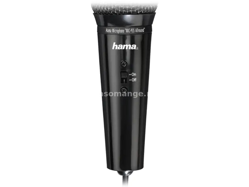 Hama MIC-P35 Allround mikrofon za PC i Notebook, 3.5mm