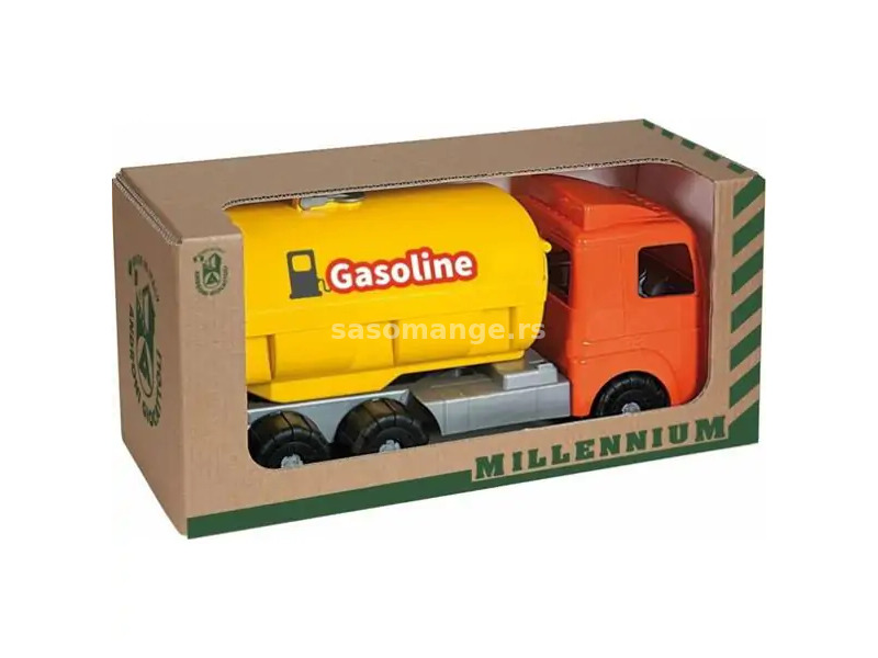 Igračka kamion cisterna za prevoz goriva 48,5×23×19,5 cm.