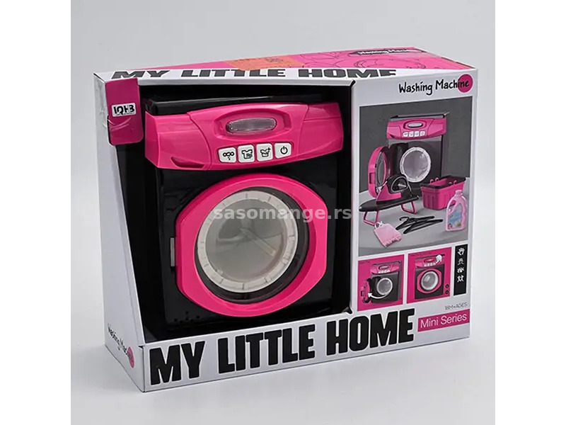 Igračka mašina za pranje veša sa svetlom i zvukom My Play Home