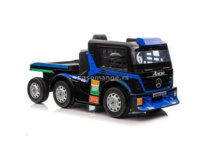 Kamion za decu na akumulator 283 plava Mercedes-benz