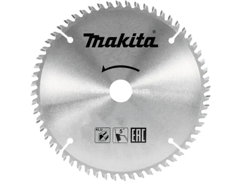 Makita TCT list kružne testere za aluminijum 190mmx30(20)mmx60z D-72970