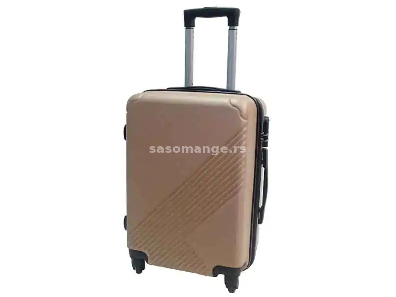 Putni kofer sa točkićima 50cm ABS zlatni