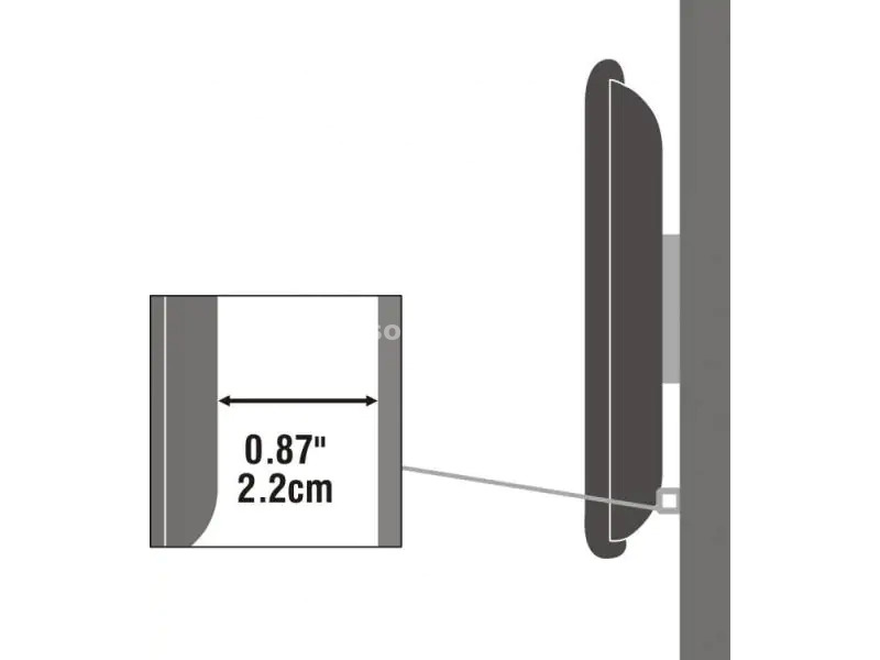 Zidni nosač za LCD ekrane PLB114 B 40" - 65" SBox