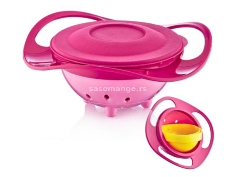 Babyjem činija za hranjenje 360- pink ( 92-23500 )