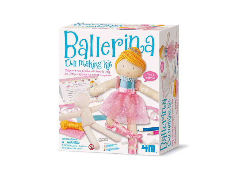 Ballerina doll making kit