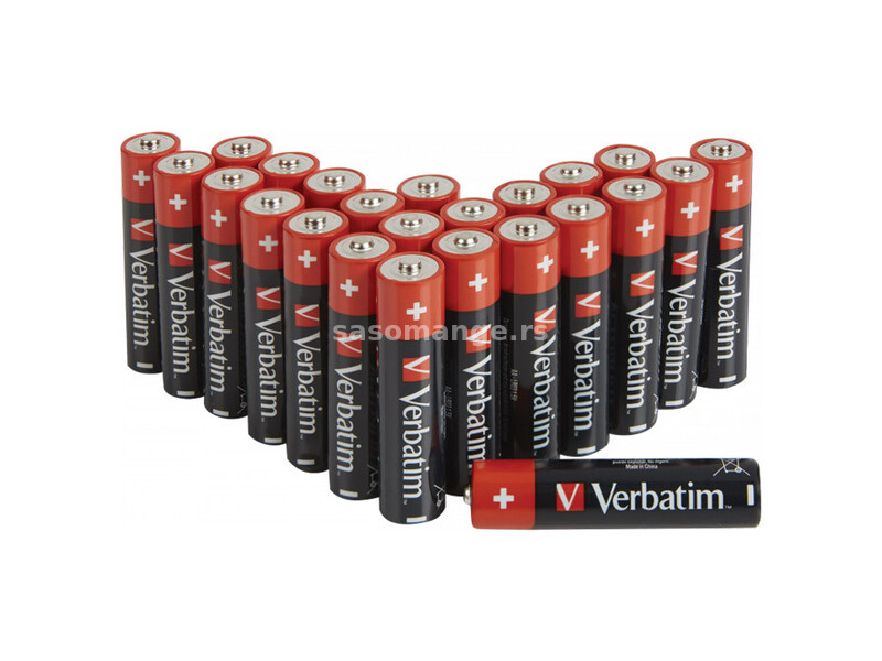 Baterija alkalna 1,5V AA pk24 Verbatim 49505 LR6