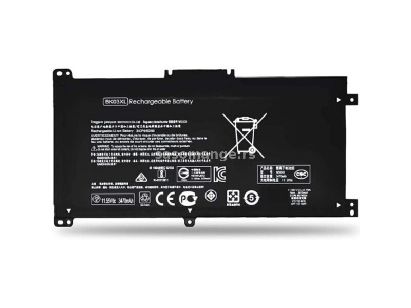Baterija za Laptop HP Pavilion X360 14-BA 14M-BA BK03XL ( 109067 )