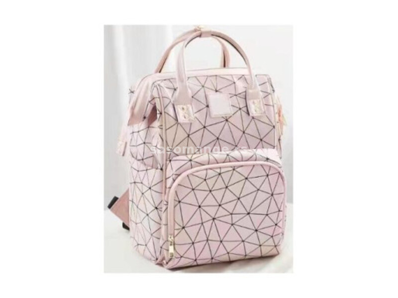 BBO torba za mame wt045 fashion mama bag - pink ( WT045PNK )