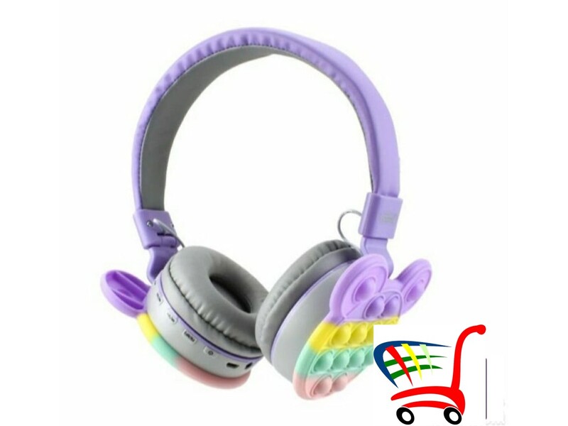 Bežične slušalice dečije blutut - slušalice za decu Q-MAX63 - Bežične slušalice dečije blutut - s...