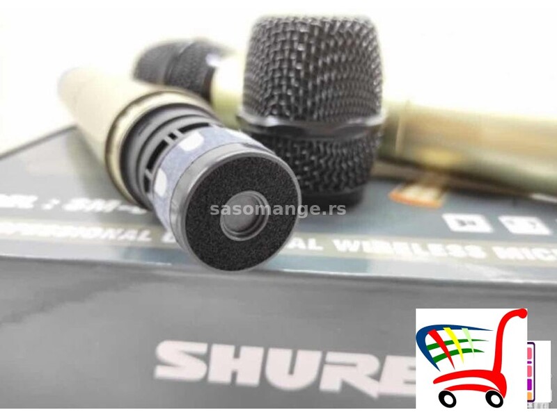 bežični mikrofon shure SM - 820A dual - dva mikrofona - bežični mikrofon shure SM - 820A dual - d...
