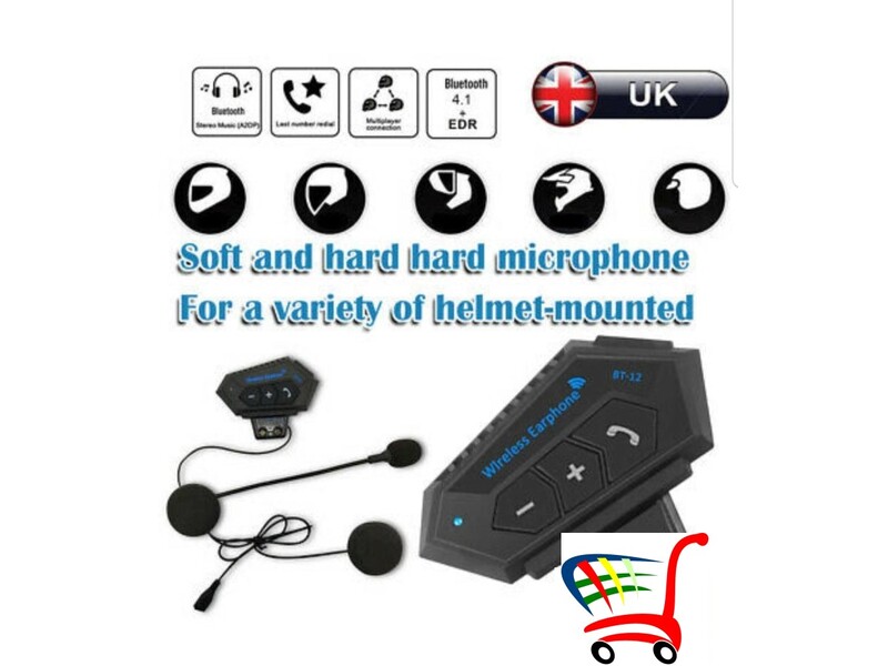 Bežični set/ Bluetooth Hands Free za MOTOR - Bežični set/ Bluetooth Hands Free za MOTOR