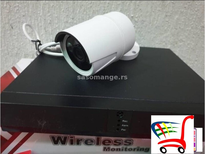 Bežični video nadzor / CCTV wireless monitoring 4 kamere - Bežični video nadzor / CCTV wireless m...