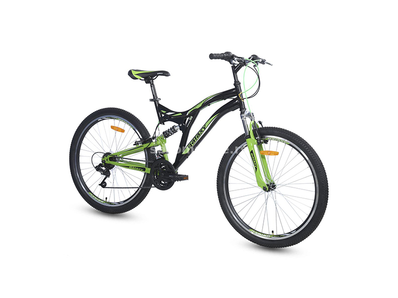 Bicikl Factor 600 26 inča crna/zelena Galaxy 650092