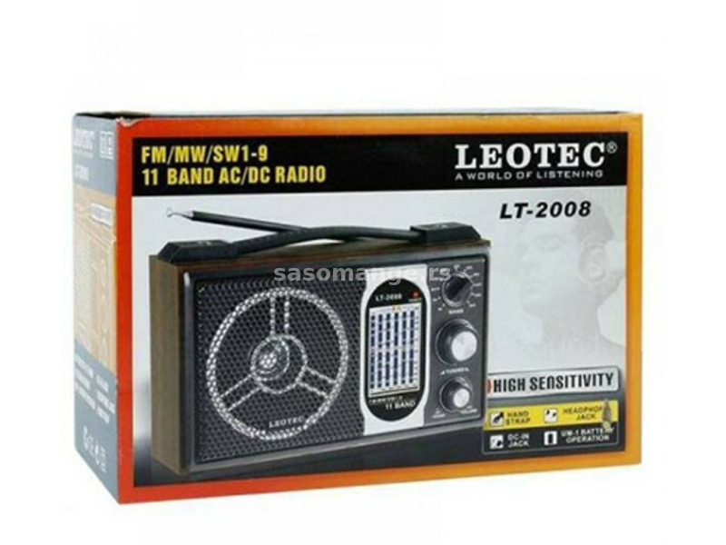 Retro radio - Leotec LT-2009