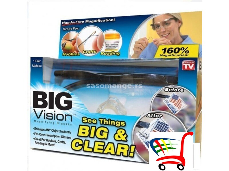 Big Vision - Čarobne naočare za uveličavanje - Big Vision - Čarobne naočare za uveličavanje