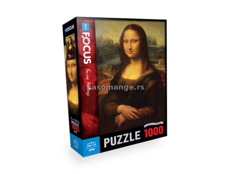 Blue focus puzzle 1000 delova Mona Liza ( 38764 )