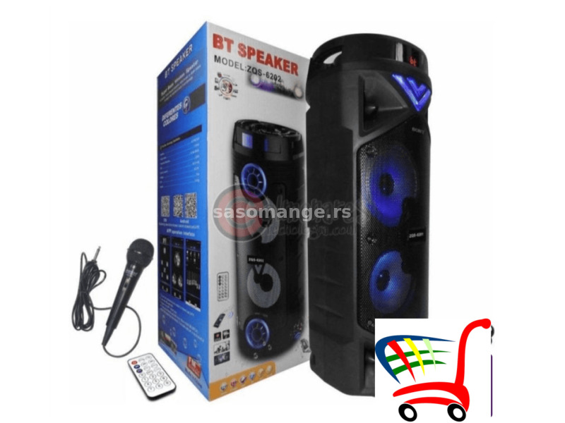 Bluetooth karaoke zvučnik + karaoke mikrofon () - Bluetooth karaoke zvučnik + karaoke mikrofon ()