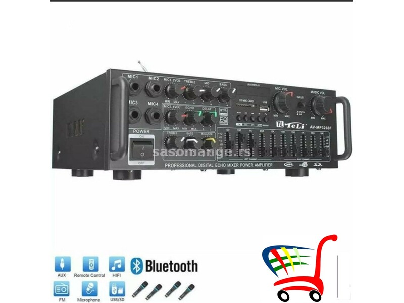 BLUETOOTH pojačalo 326BT - BLUETOOTH pojačalo 326BT