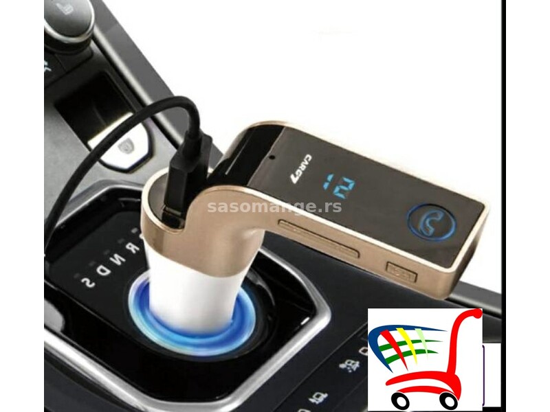 Bluetooth transmiter transmiser za kola car G 7 - Bluetooth transmiter transmiser za kola car G 7