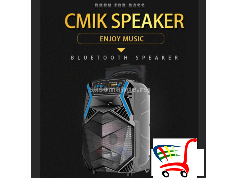 Bluetooth zvučnik + mikrofon (Top model) - Bluetooth zvučnik + mikrofon (Top model)