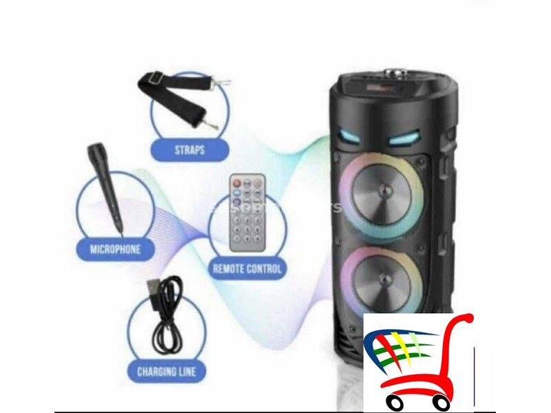 blutut karaoke zvučnik + daljinski+ mikrofon -Z-4239 - blutut karaoke zvučnik + daljinski+ mikrof...