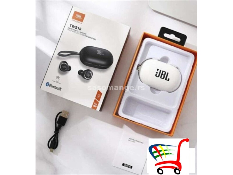 blutut slušalice - bežične slušalice JBL TWS18 - blutut slušalice - bežične slušalice JBL TWS18