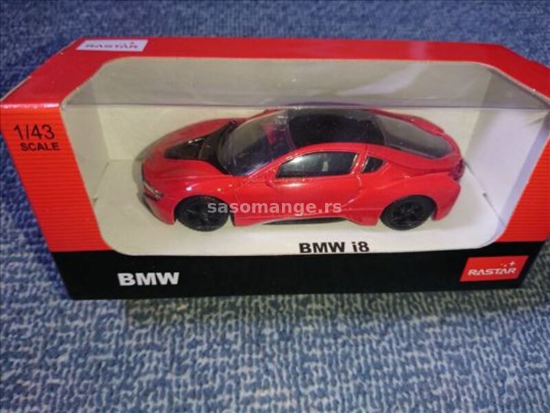 BMW i8 - 1:43 - metalni autić