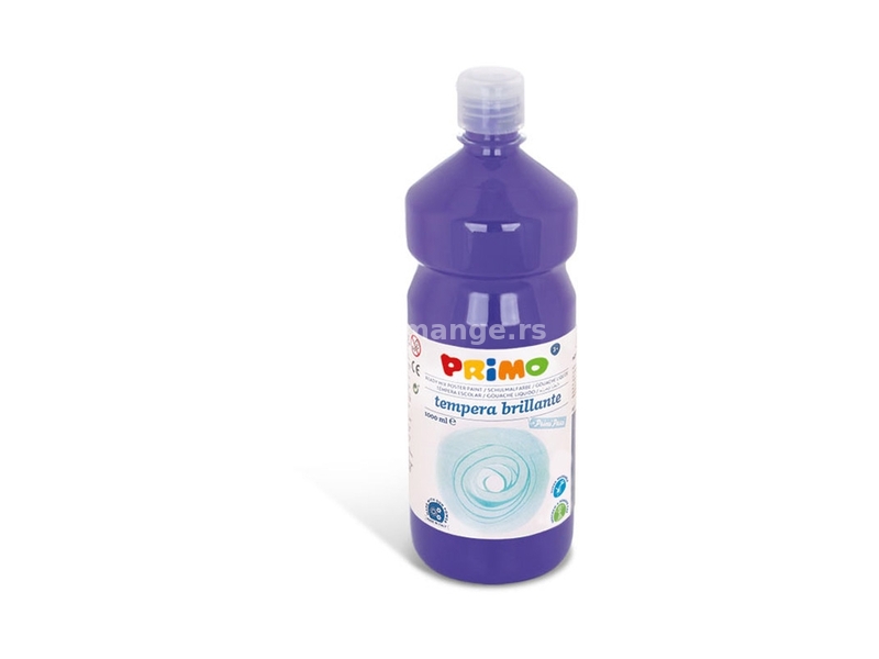 Boja tempera 1litar Primo CMP 204BR1000400 ljubičasta (purple)