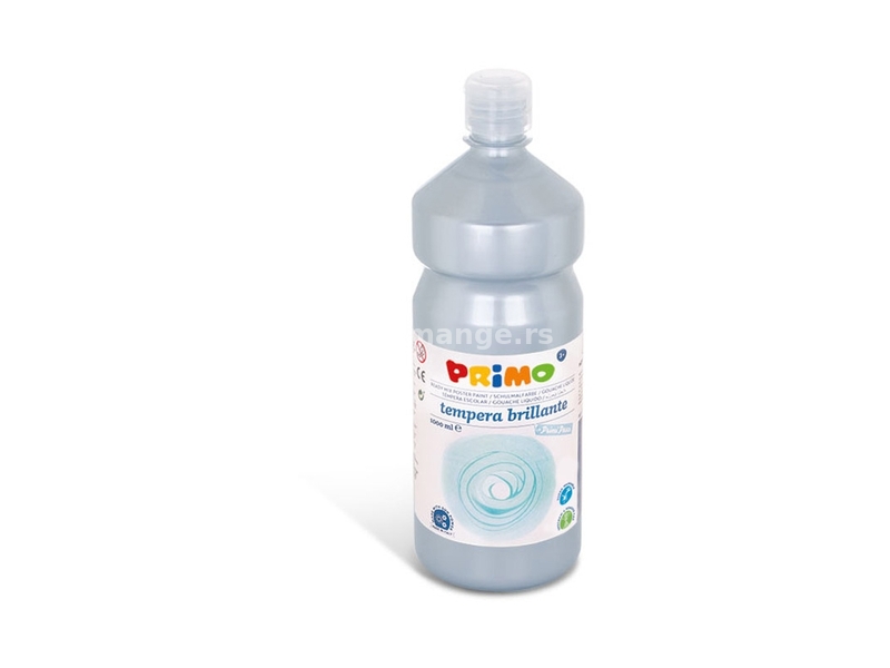 Boja tempera 1litar Primo CMP 204BR1000910 srebrna (silver)