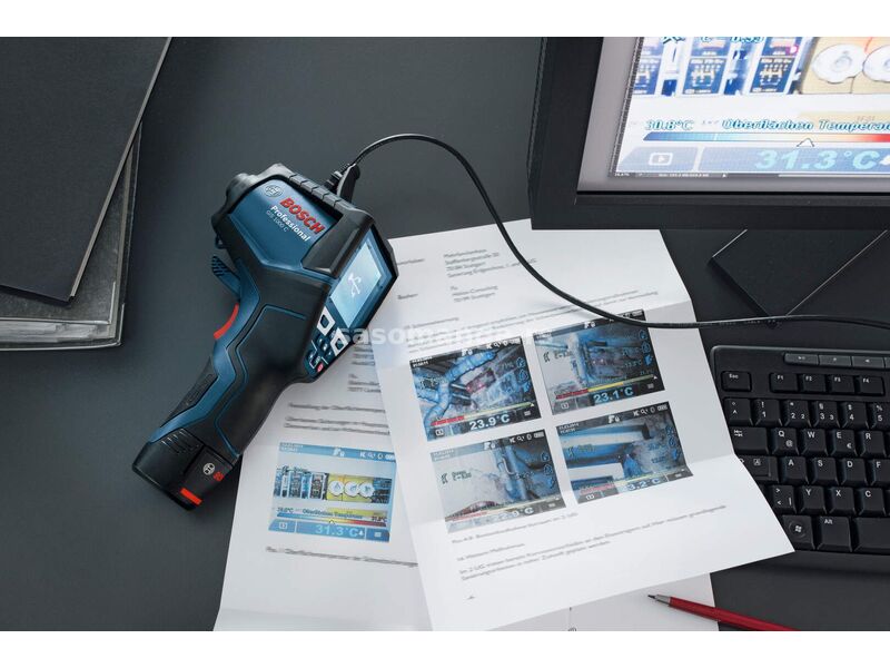 Bosch GIS 1000 C termo detektor; Bluetooth; -40 do +1000C (0601083300)