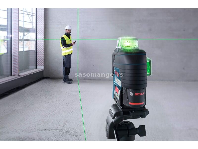 Bosch GLL 3-80 CG linijski laser sa zelenim zrakom Bluetooth 80m (0601063T00)