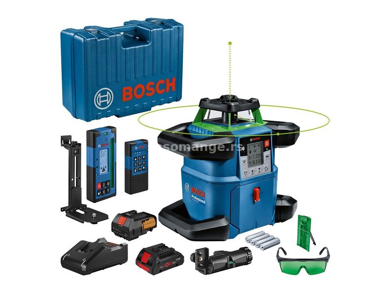 BOSCH Rotacioni laser GRL 650 CHVG u koferu sa 1 x 4/0 Ah ProCORE18V Li-ion