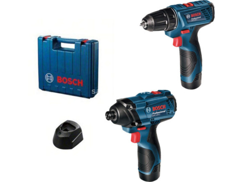 Bosch GSR 120-Li + GDR 120-LI Set akumulatorskih alata u koferu ( 06019G8023 )