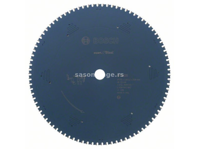 Bosch list kružne testere expert for steel 355 x 25,4 x 2,6 mm, 90 ( 2608643063 )