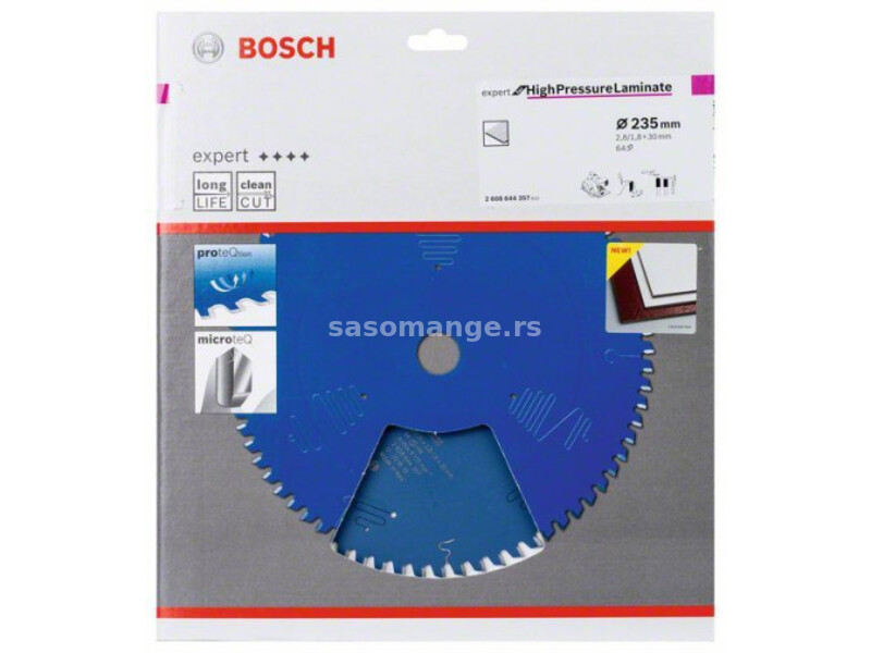 Bosch list kružne testere za laminat EX TR H 235x30-64 EX TR H 235x30-64 ( 2608644357 )