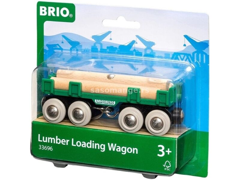 BRIO Vagon za prevoz drva