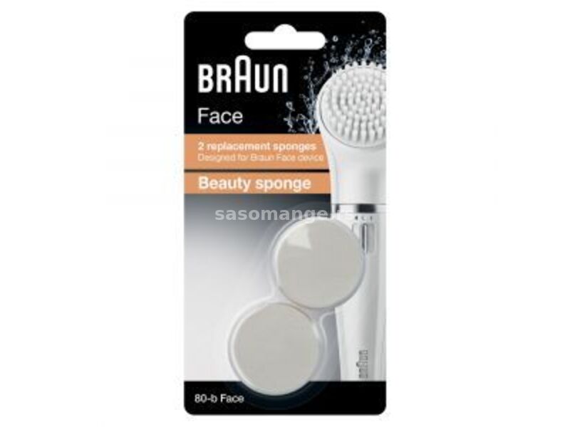 Braun SE80-B FACE rezervni sunđeri za aparat za čišćenje lica