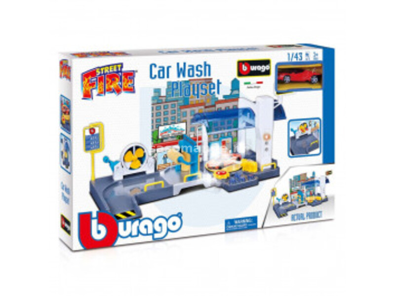 BURAGO STREET FIRE CAR PERIONICA BU30406